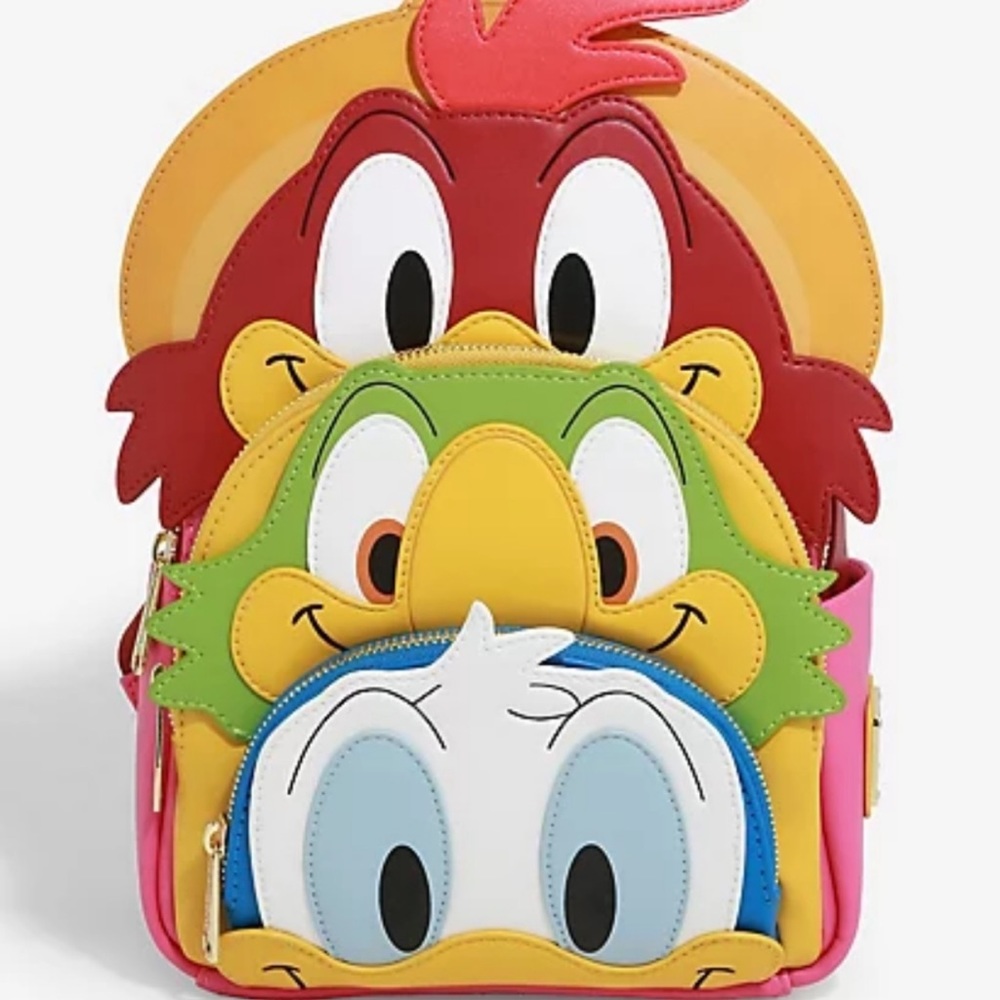 Loungefly Disney The Three Caballeros Figural Mini Backpack